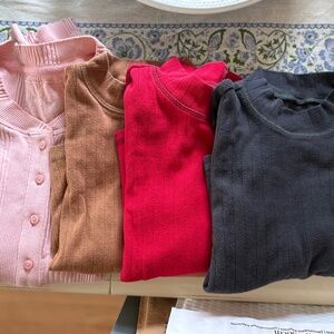 Bundle of AE Knit Tops
